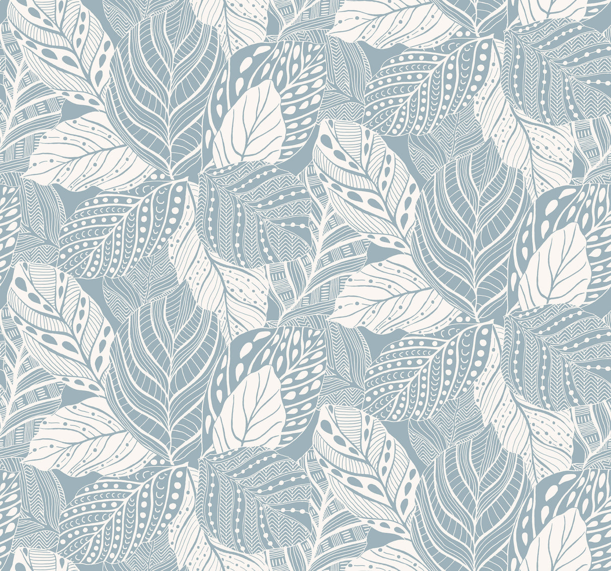 York GO8225 Vinca Blue Wallpaper