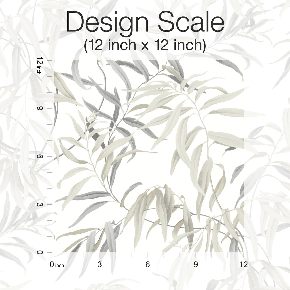 York GO8243 Willow Grove Sand Wallpaper