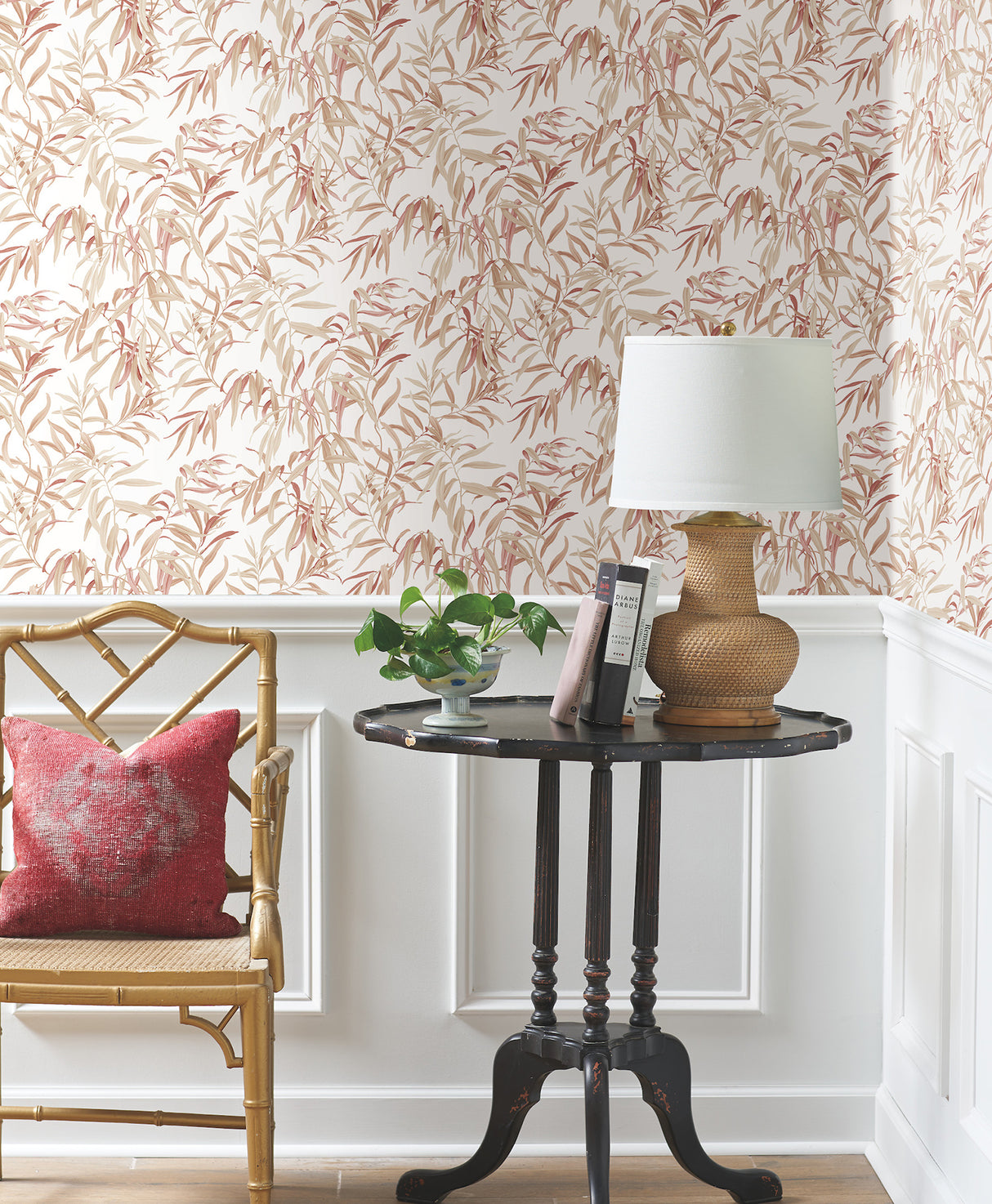 York GO8244 Willow Grove Clay Wallpaper