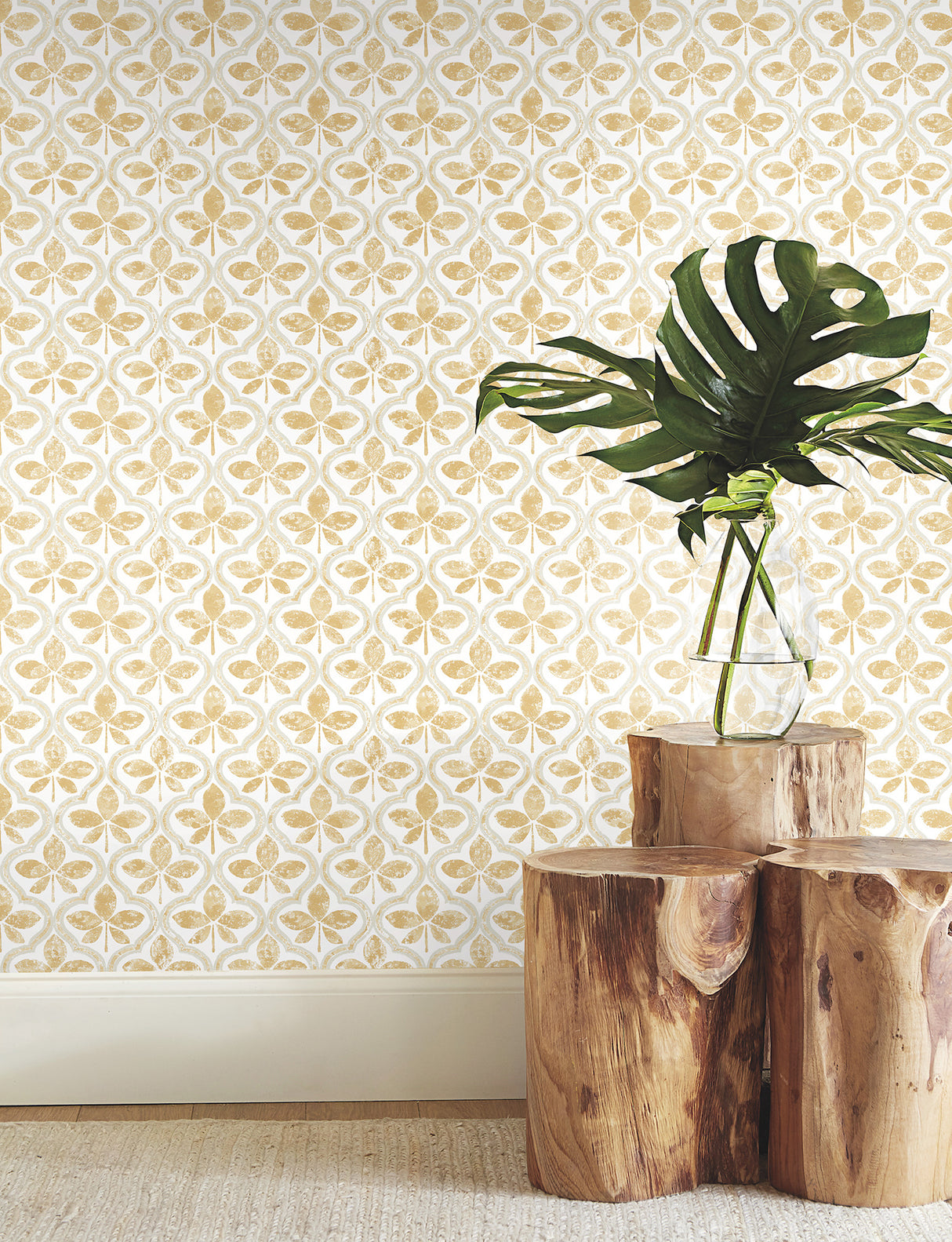 York GO8271 Sevilla Ochre Wallpaper