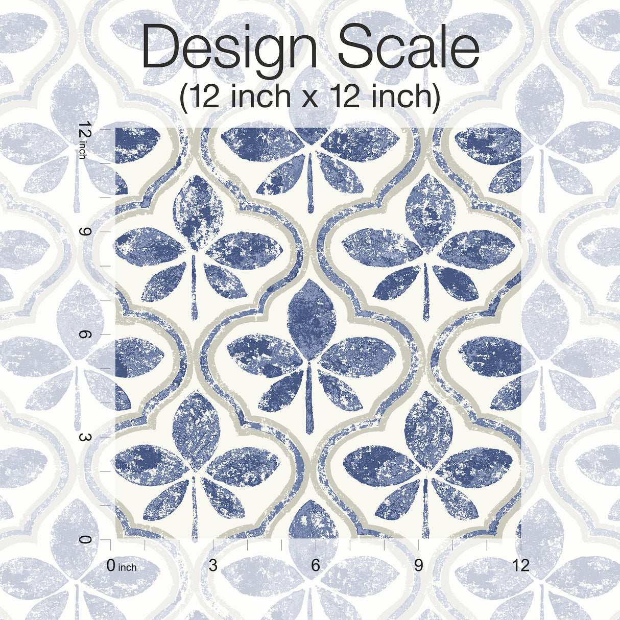 York GO8273 Sevilla Cobalt Wallpaper