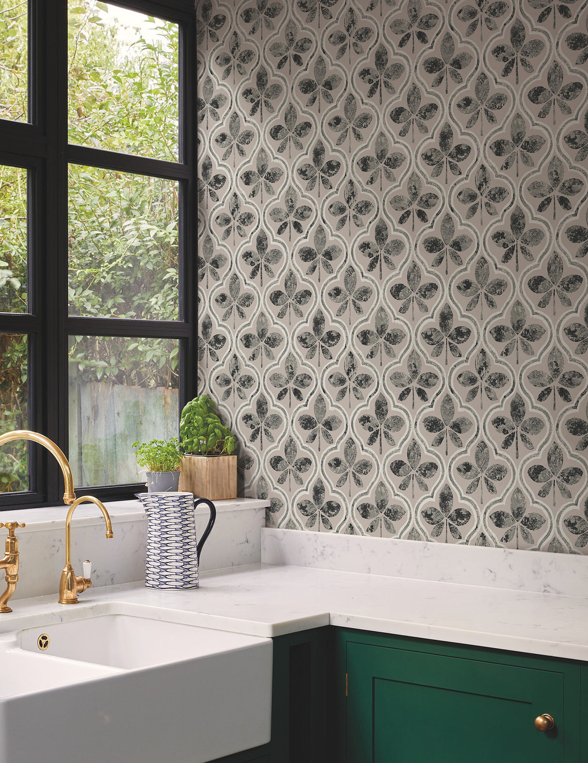 York GO8275 Sevilla Onyx Wallpaper