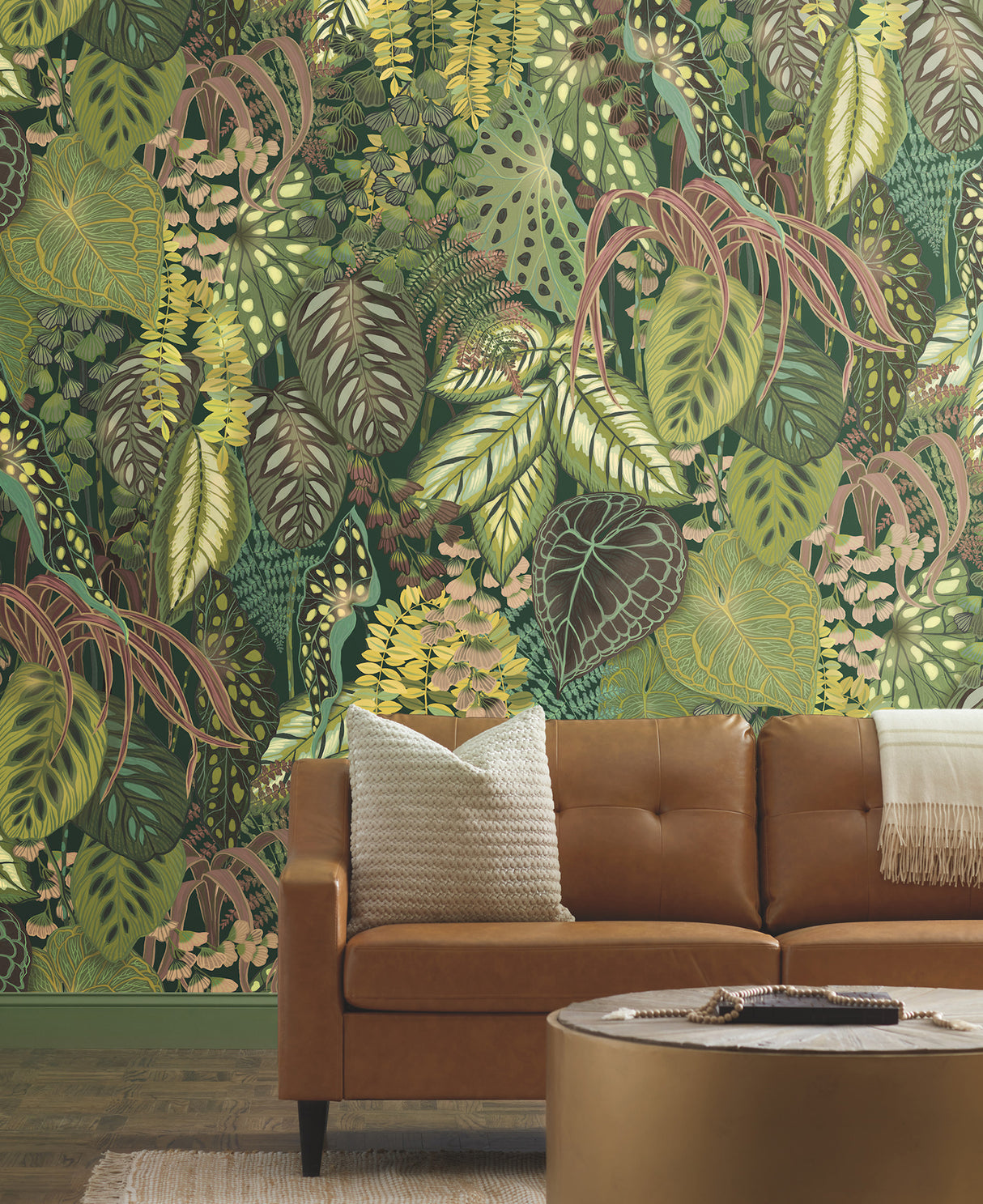 York GO8331M Greenery Jade Wall Mural