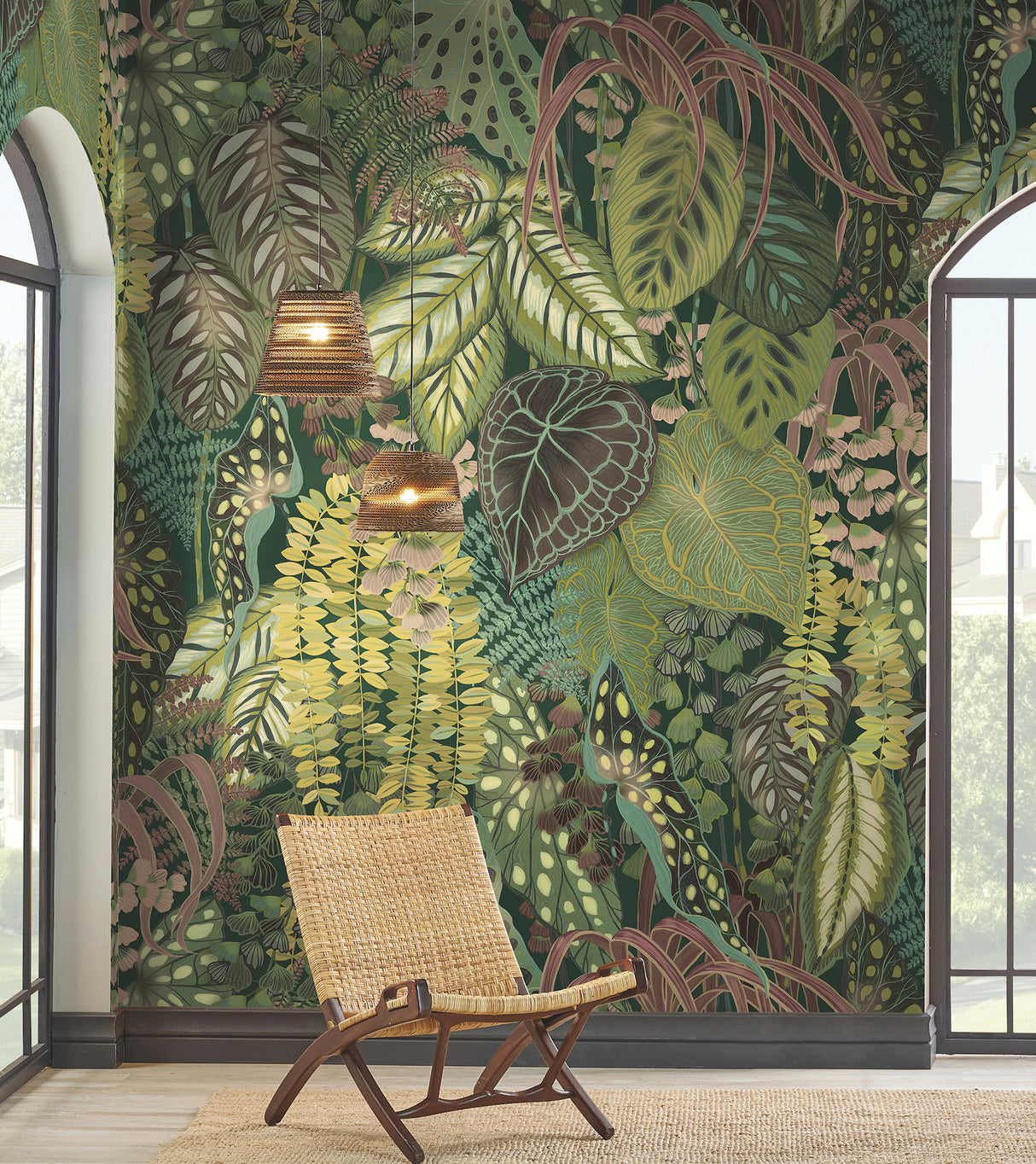 York GO8331M Greenery Jade Wall Mural