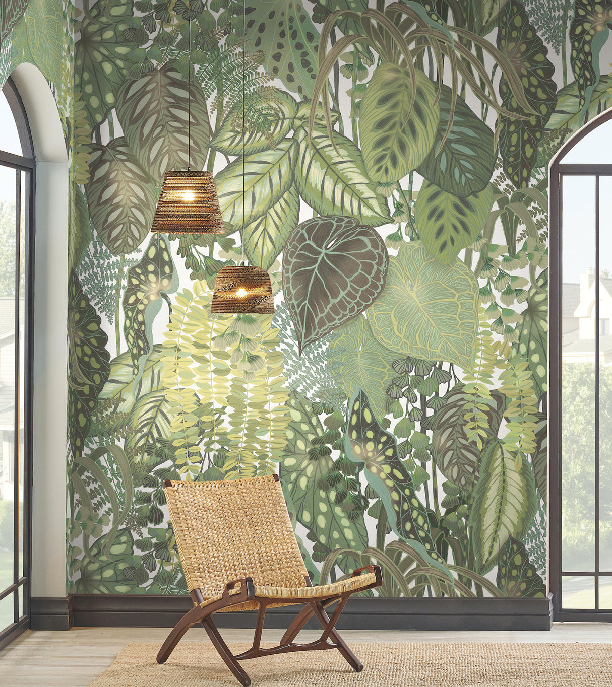 York GO8332M Greenery Cotton Wall Mural