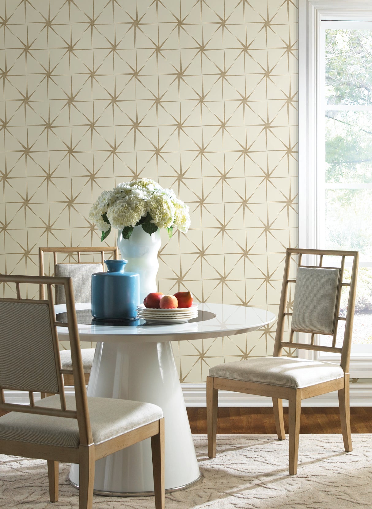York GR5944 Evening Star Cream Wallpaper