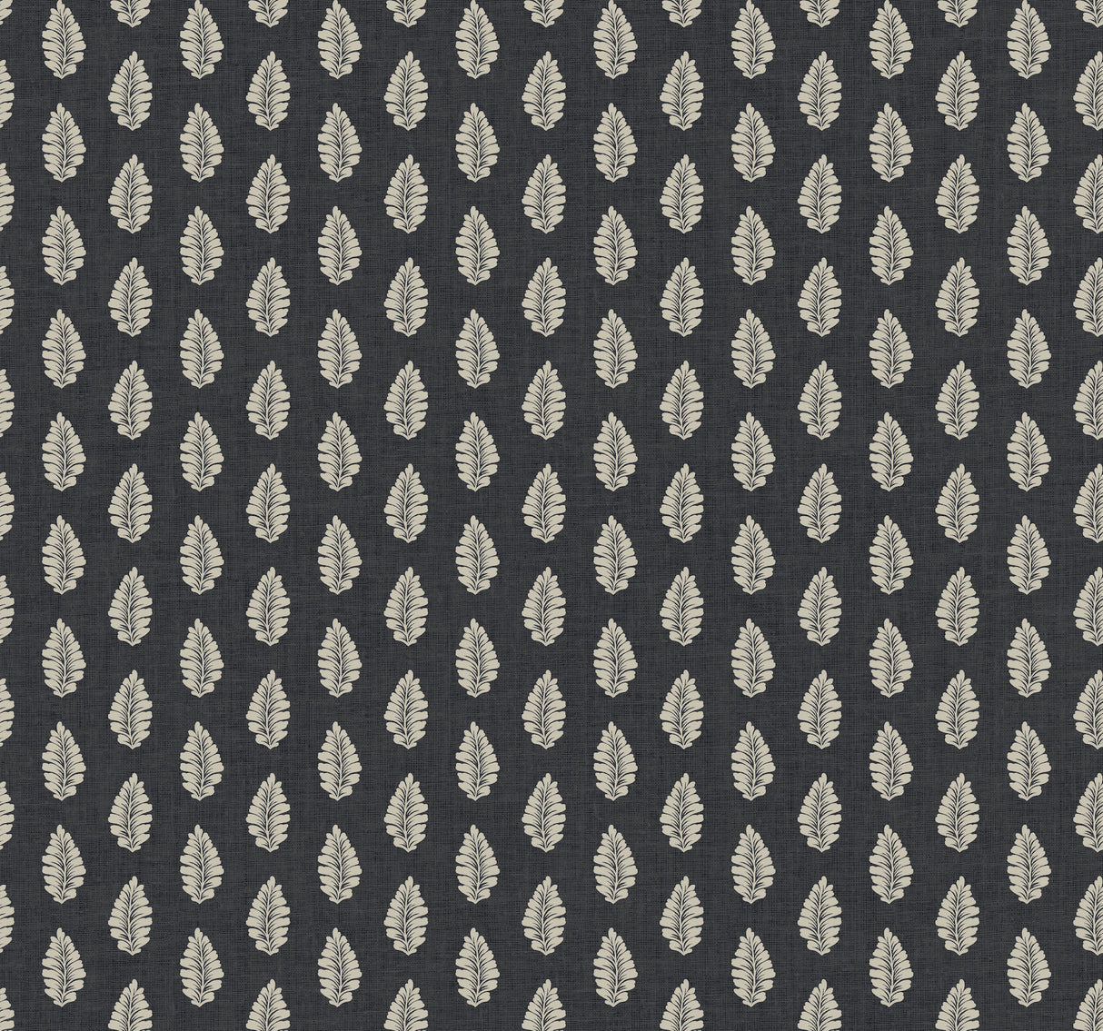 York GR5965 Leaf Pendant Black Wallpaper