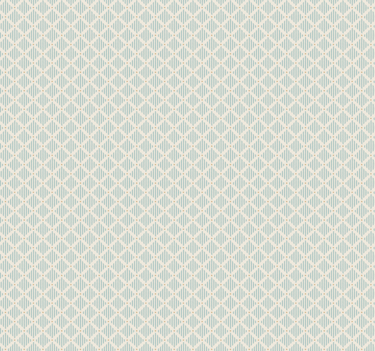 York GR6001 Diamond Gate Blue & Taupe Wallpaper