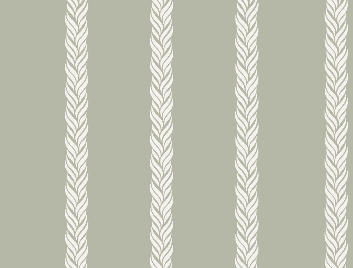 Ronald Redding GT4541 Braided Stripe Wallpaper - Eade's Wallpaper