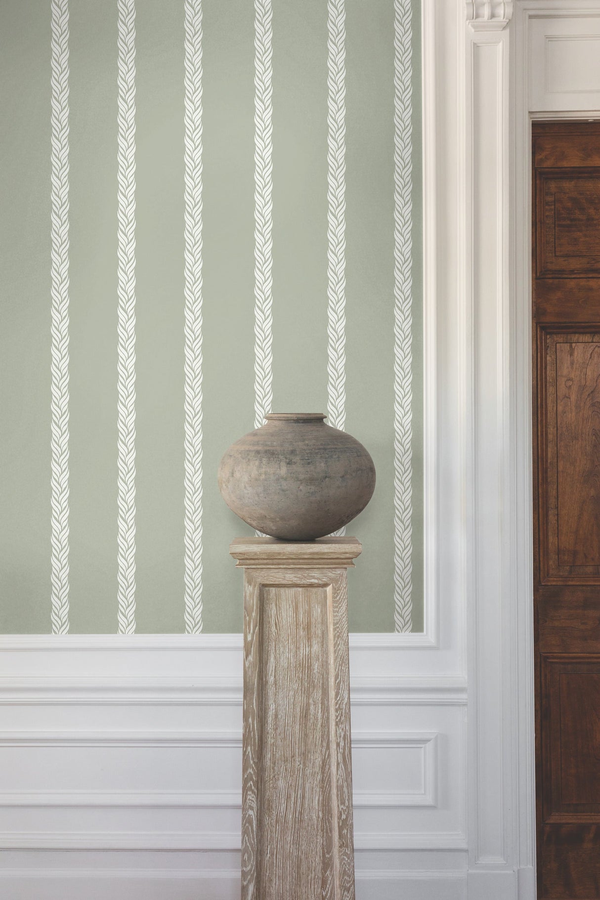 Ronald Redding GT4542 Braided Stripe Wallpaper - Eade's Wallpaper