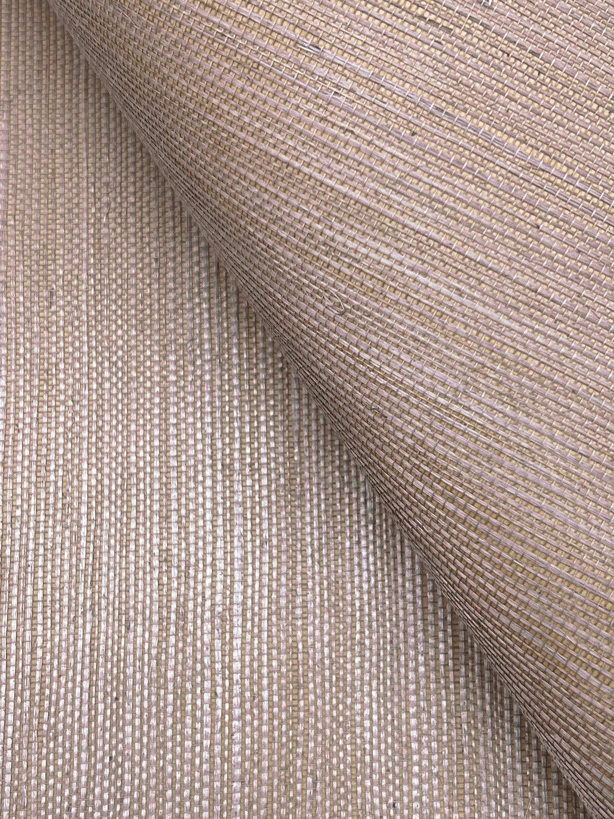 York GV0121NW Maguey Sisal Orchid Wallpaper