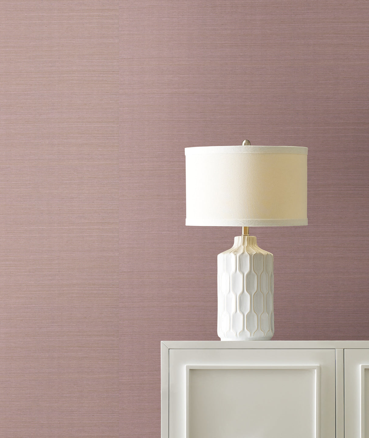 York GV0121NW Maguey Sisal Orchid Wallpaper
