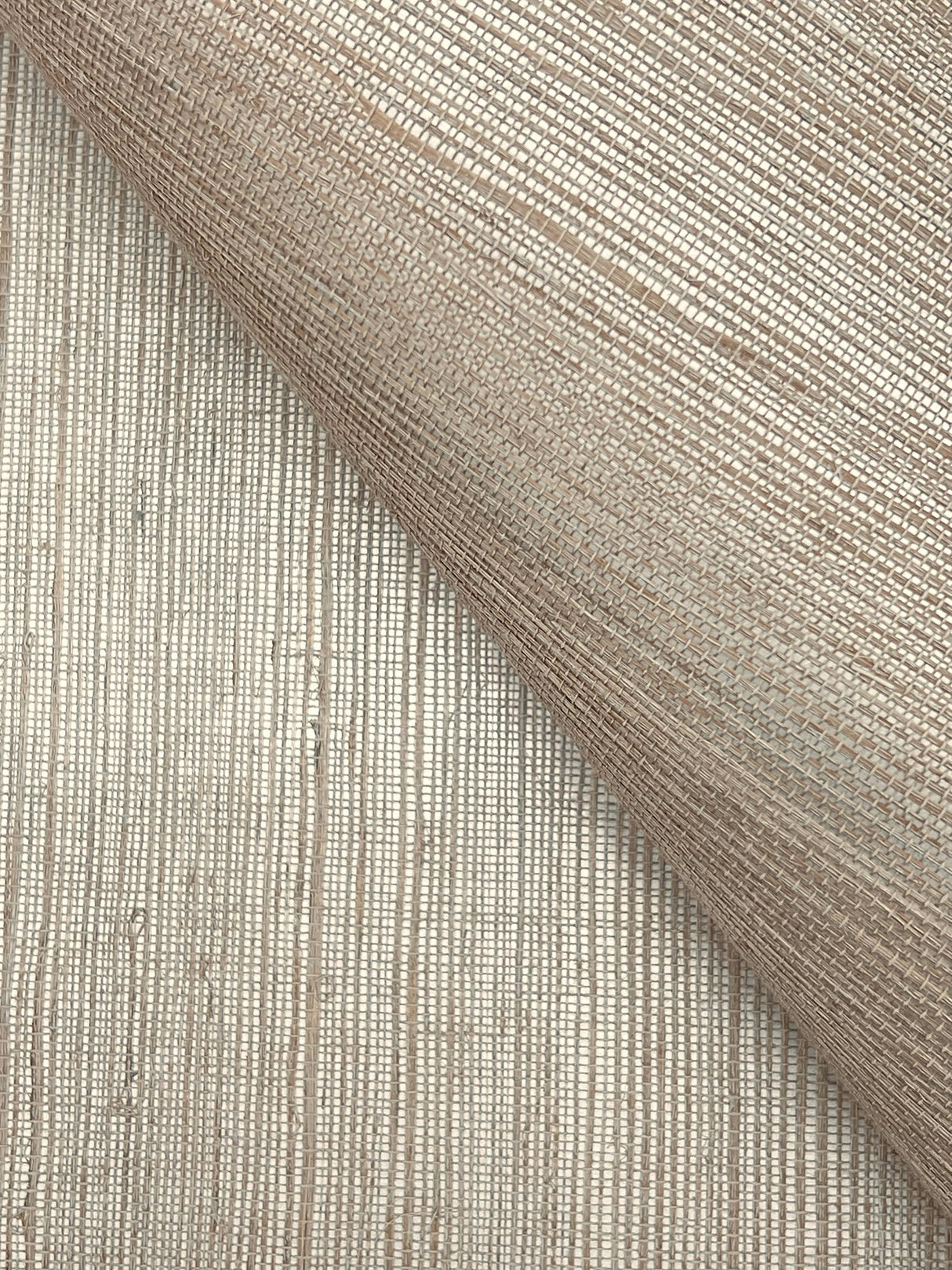 York GV0135NW Maguey Sisal Silver Wallpaper