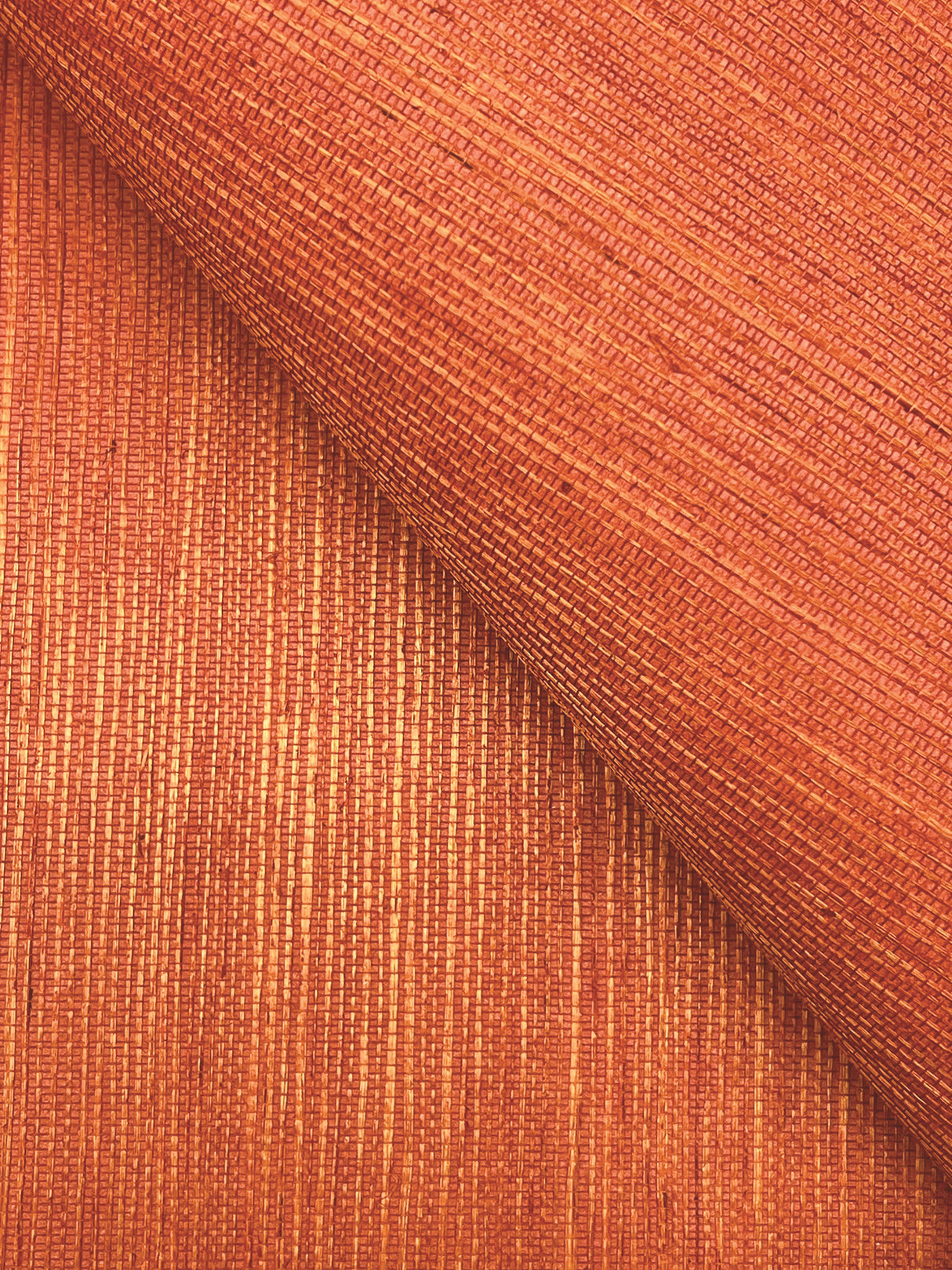 York GV0140NW Maguey Sisal Clementine Wallpaper