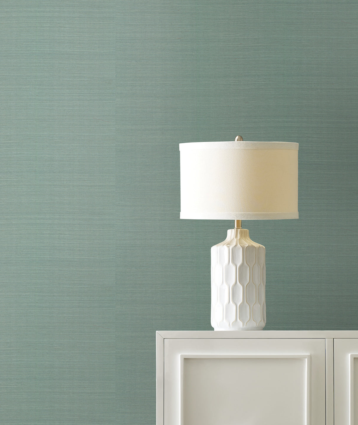 York GV0152NW Maguey Sisal Spruce Wallpaper