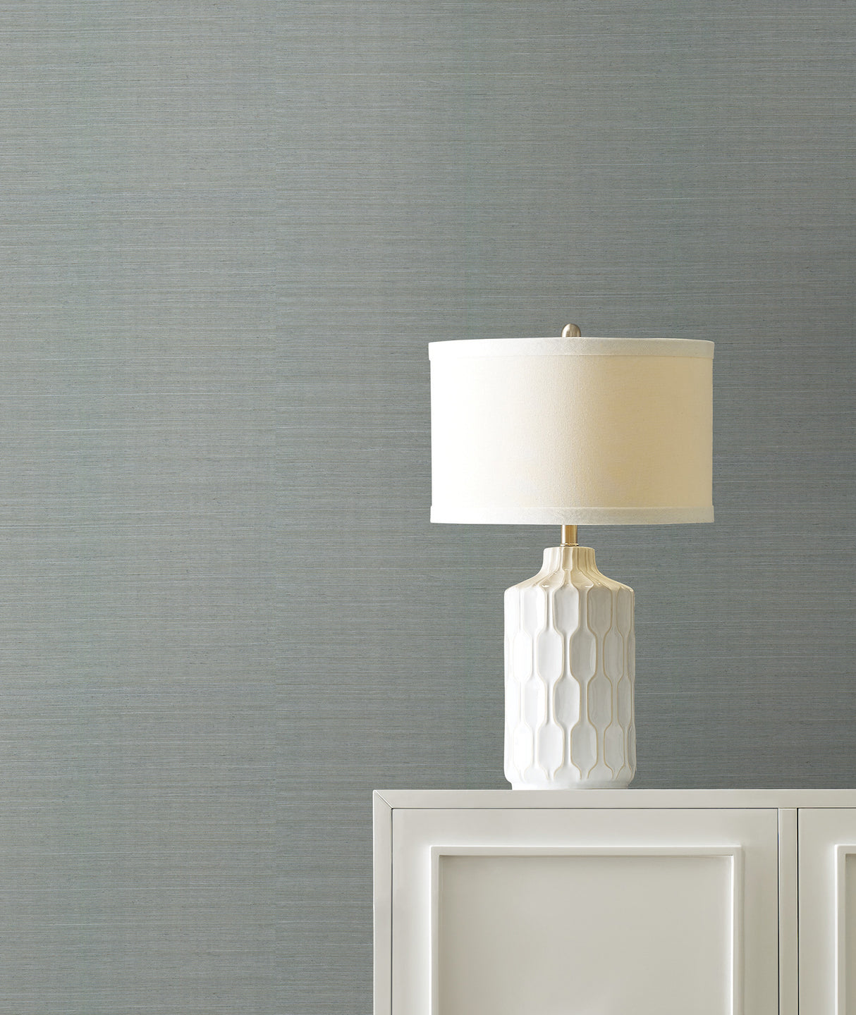 York GV0158NW Maguey Sisal Slate Wallpaper