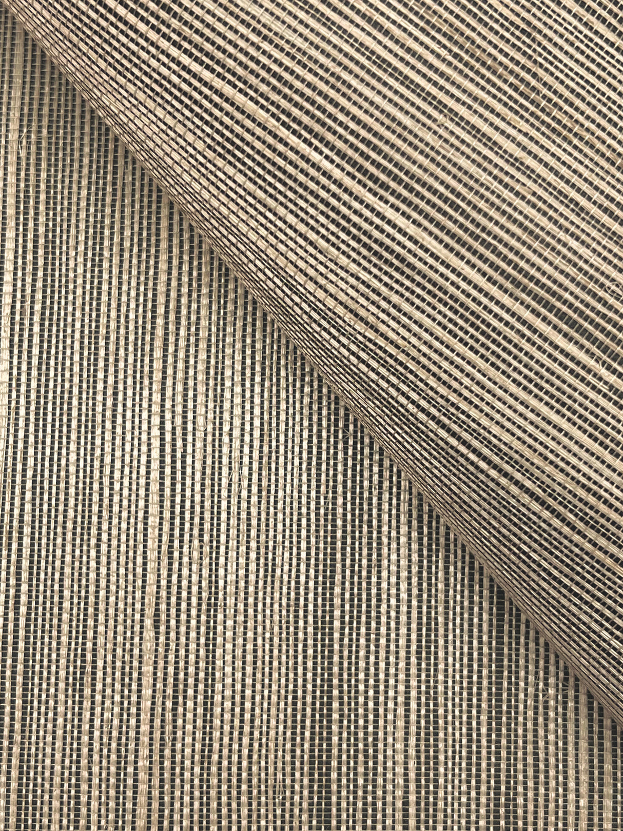York GV0177NW Maguey Sisal Black Wallpaper