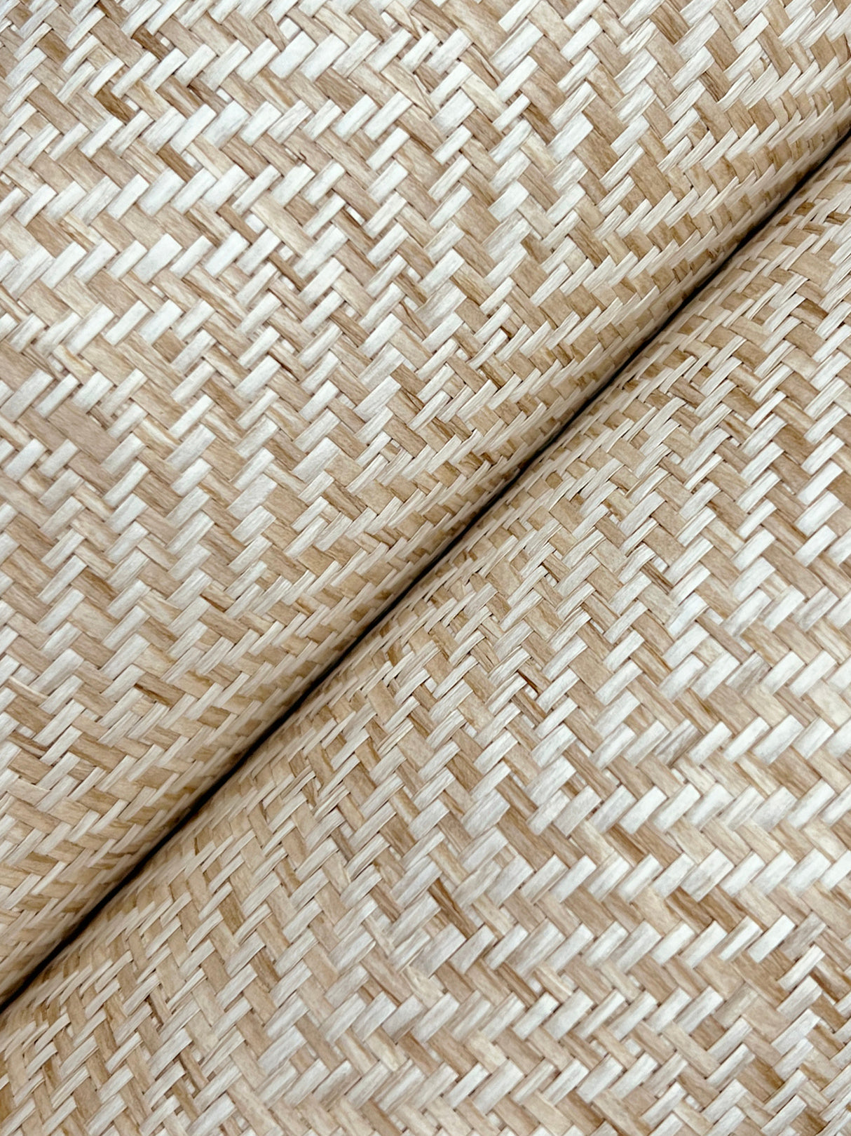 York GV0193 Tailored Weave Camel Wallpaper