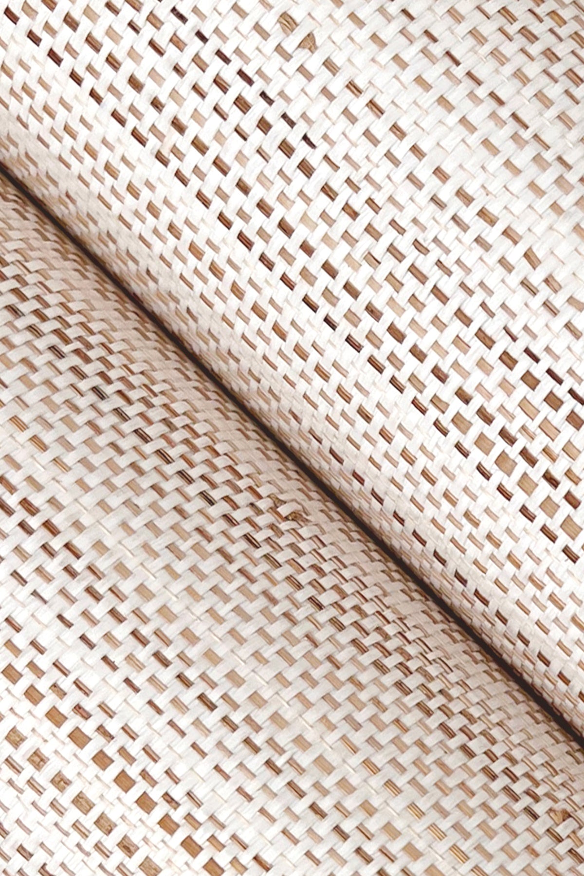 York GV0201 Marled Abaca White Wallpaper