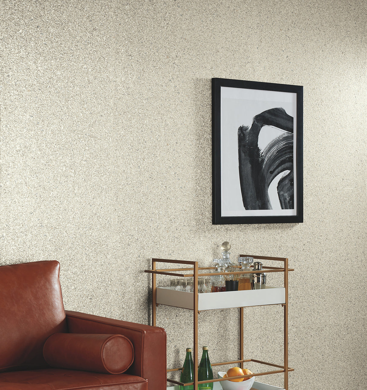 York GV0213 Brilliant Mica Clear Quartz Wallpaper