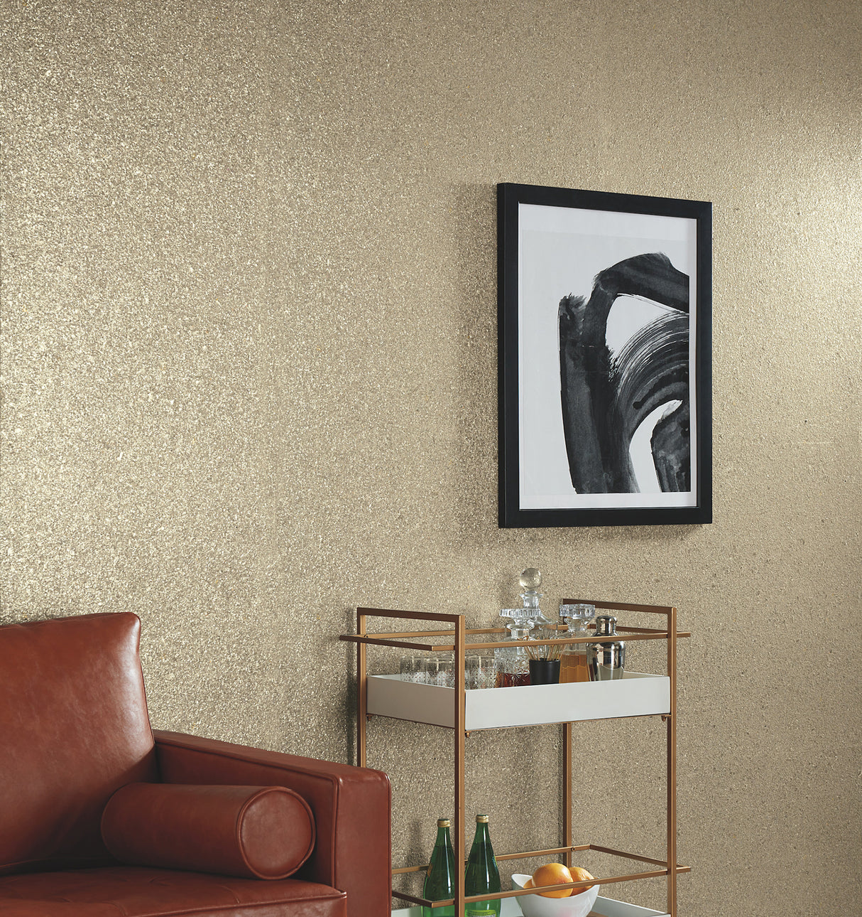 York GV0214 Brilliant Mica Smoky Agate Wallpaper