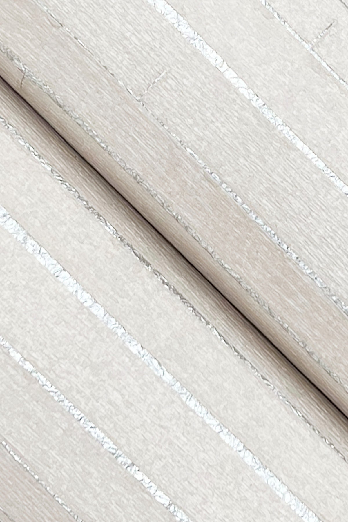 York GV0251 Handcrafted Shimmering Paper White Wallpaper