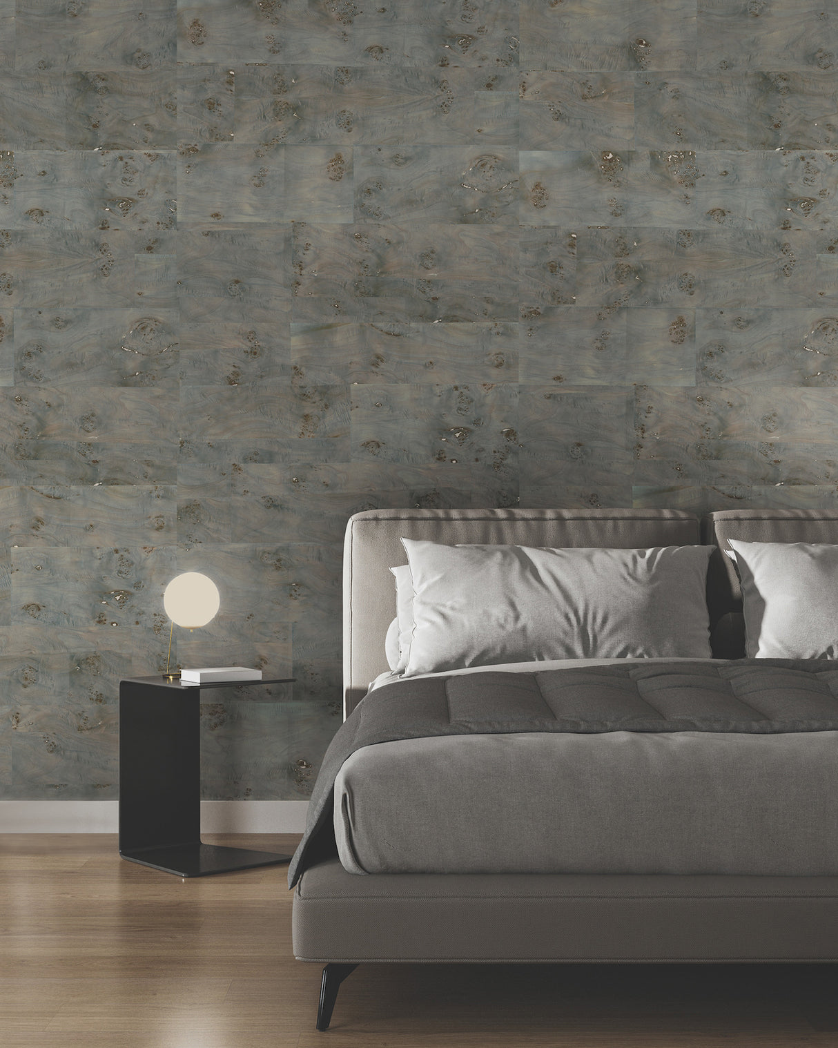 York GV0267 Burlwood Smoke Wallpaper