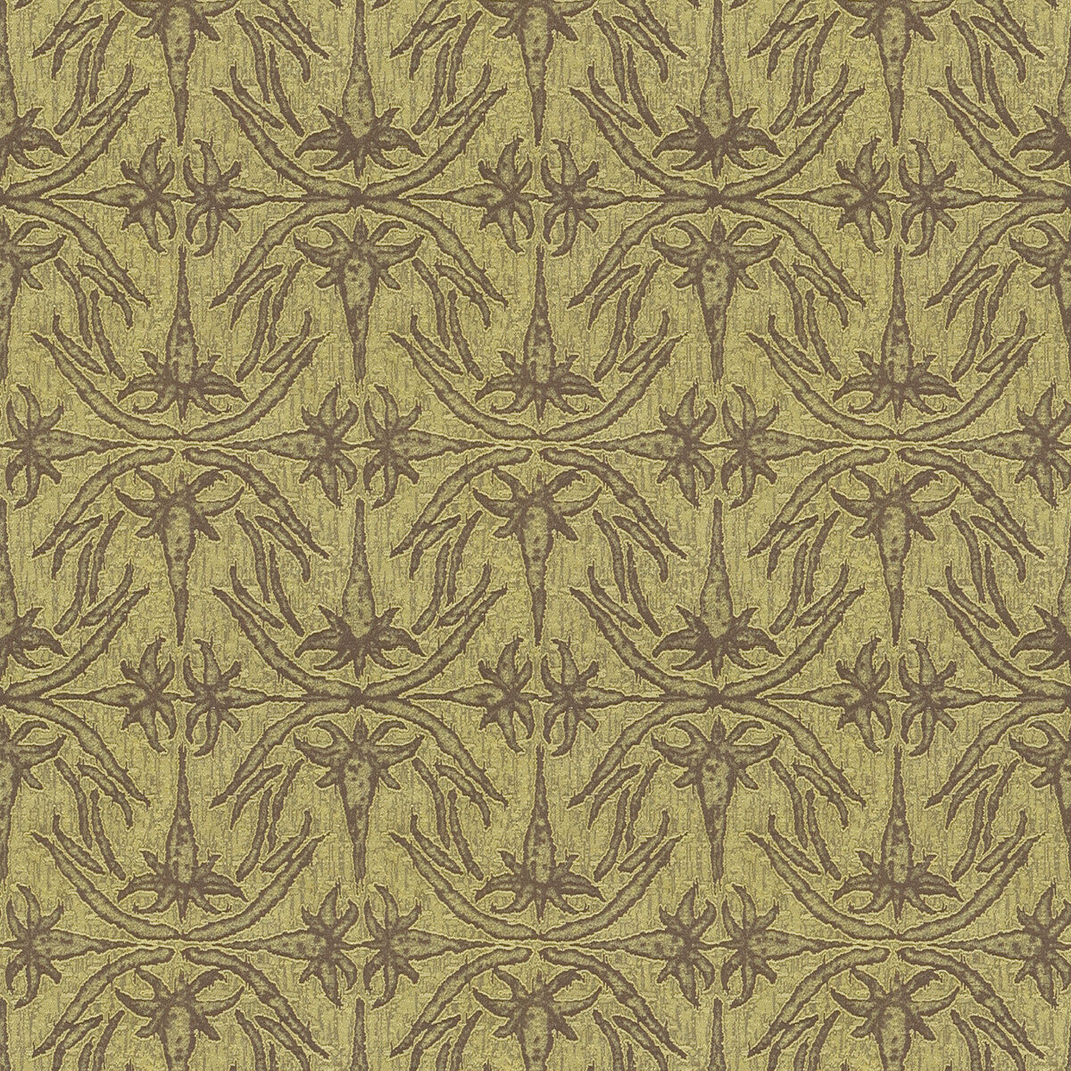 LEE JOFA MODERN GWF-2926.23.0 LILY BRANCH LIME Fabric - Eade's Wallpaper