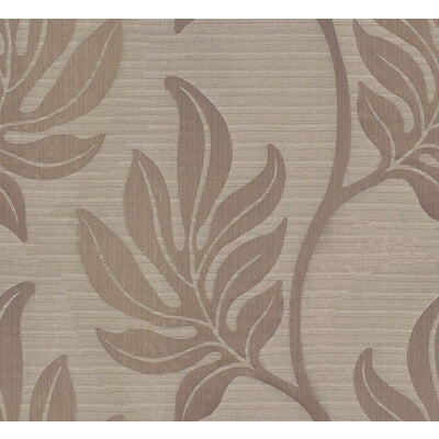 LEE JOFA MODERN GWF-3038.611.0 LEAF STRIE TAUPE Fabric - Eade's Wallpaper