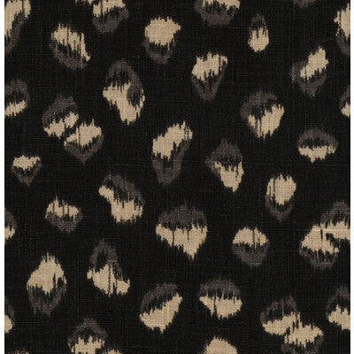 LEE JOFA MODERN GWF-3106.816.0 FELINE EBONY/BEIGE Fabric - Eade's Wallpaper