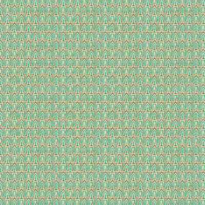 LEE JOFA MODERN GWF-3505.13.0 PASSAGE AQUA Fabric - Eade's Wallpaper