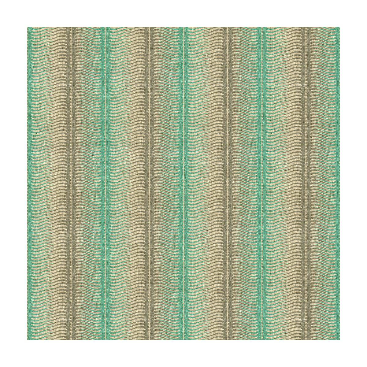 LEE JOFA MODERN GWF-3509.13.0 STRIPES AQUA Fabric - Eade's Wallpaper