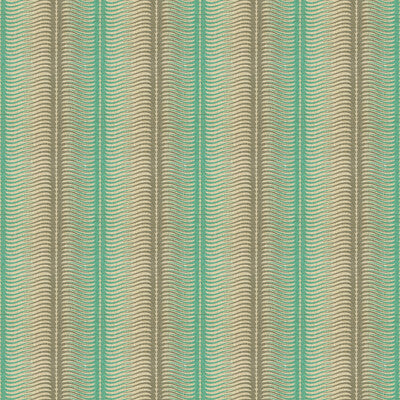 LEE JOFA MODERN GWF-3509.13.0 STRIPES AQUA Fabric - Eade's Wallpaper
