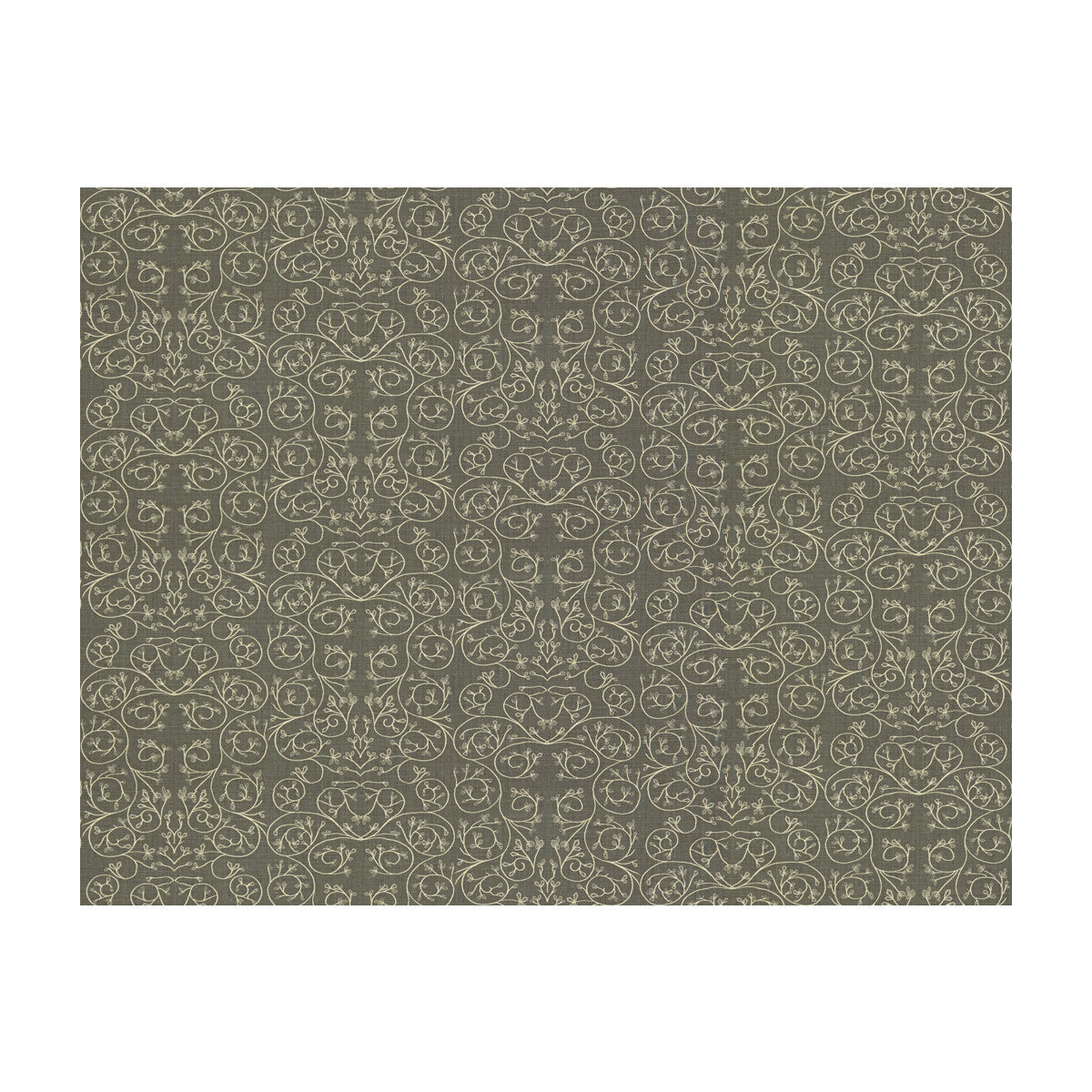 LEE JOFA MODERN GWF-3512.11.0 GARDEN REVERSE METAL Fabric - Eade's Wallpaper