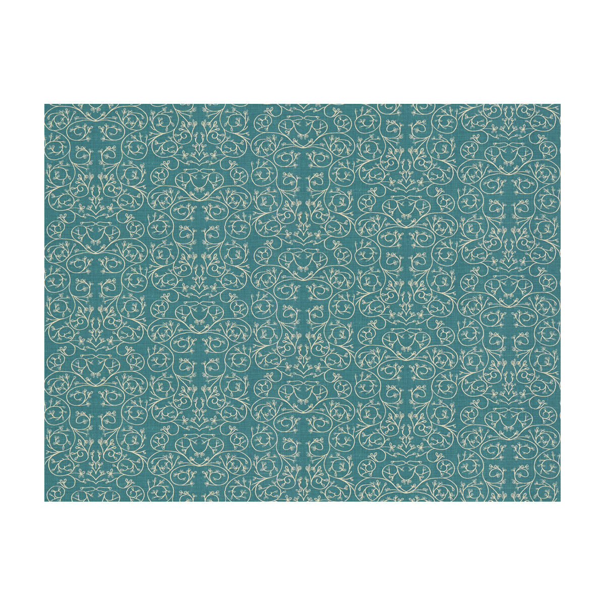 LEE JOFA MODERN GWF-3512.5.0 GARDEN REVERSE CORNFLOWER Fabric - Eade's Wallpaper