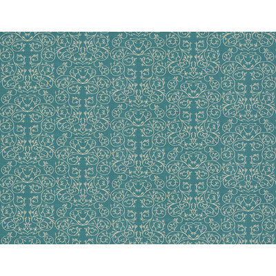 LEE JOFA MODERN GWF-3512.5.0 GARDEN REVERSE CORNFLOWER Fabric - Eade's Wallpaper