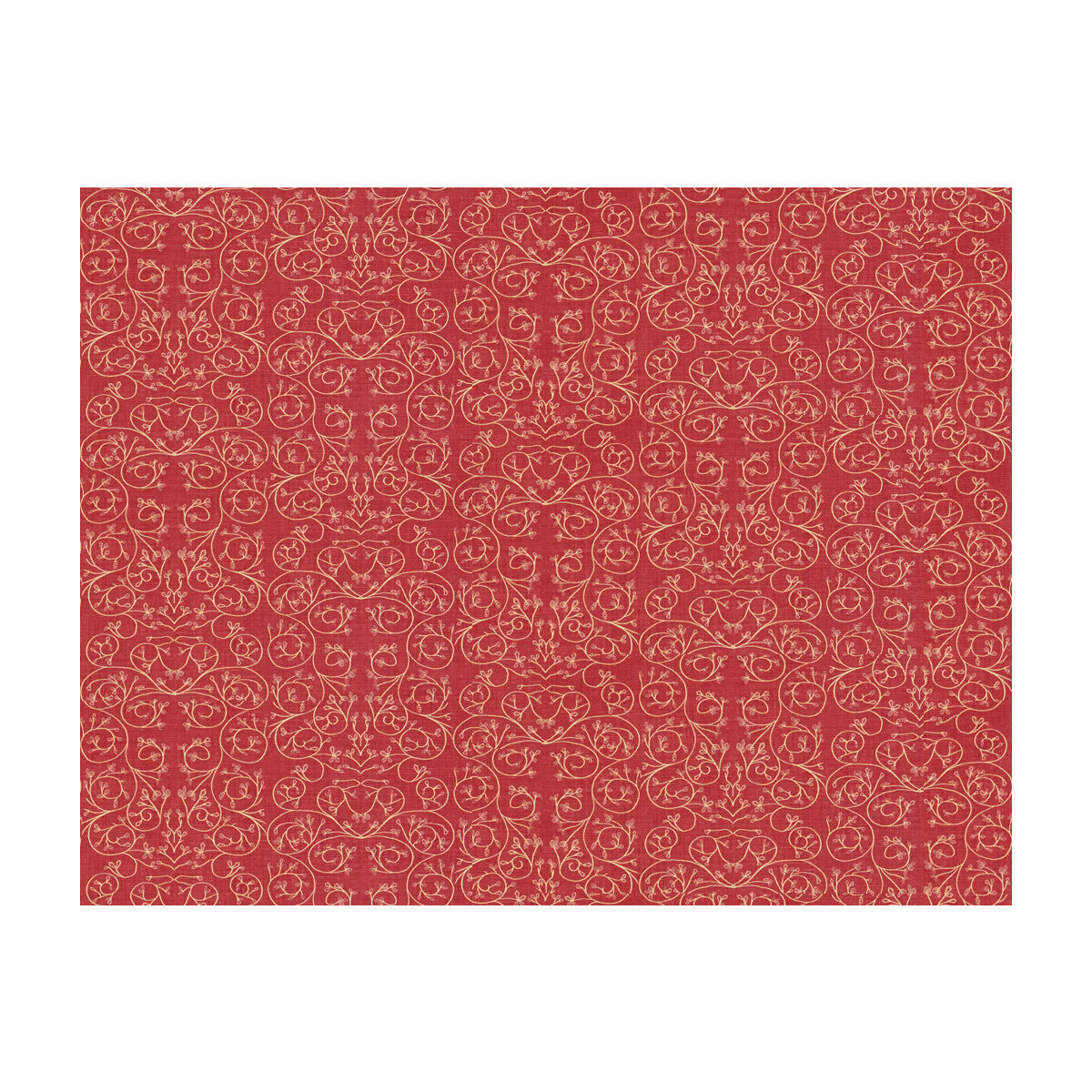 LEE JOFA MODERN GWF-3512.7.0 GARDEN REVERSE CERISE Fabric - Eade's Wallpaper