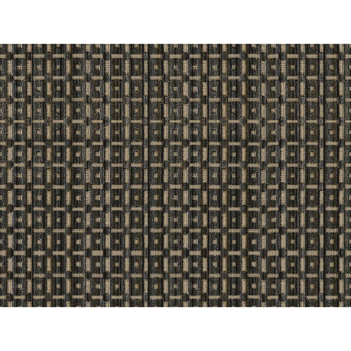 LEE JOFA MODERN GWF-3703.811.0 MENGER VELVET EBONY Fabric - Eade's Wallpaper