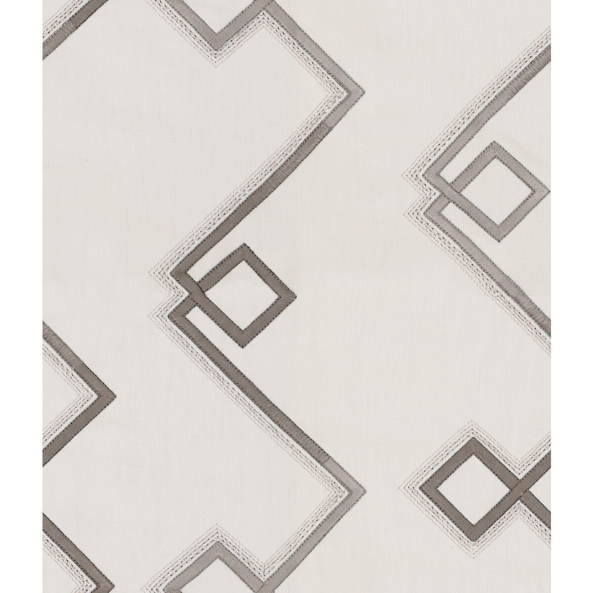 LEE JOFA MODERN GWF-3706.11.0 PRISM EMB GREY Fabric - Eade's Wallpaper