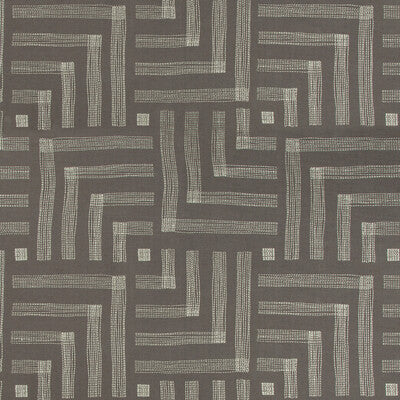 LEE JOFA MODERN GWF-3726.811.0 PASTICHE MOCHA/CREAM Fabric - Eade's Wallpaper