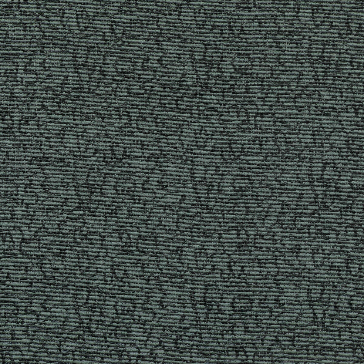 LEE JOFA MODERN GWF-3734.538.0 CRESCENDO LAGOON/EBONY Fabric - Eade's Wallpaper