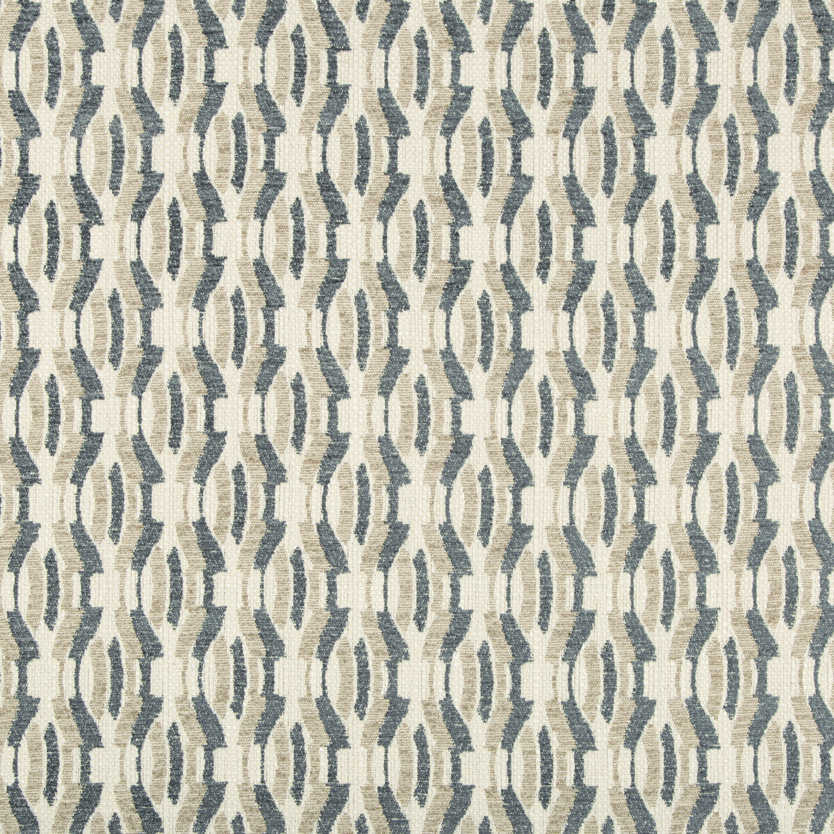 LEE JOFA MODERN GWF-3748.5.0 AGATE WEAVE SEA WAVE Fabric - Eade's Wallpaper