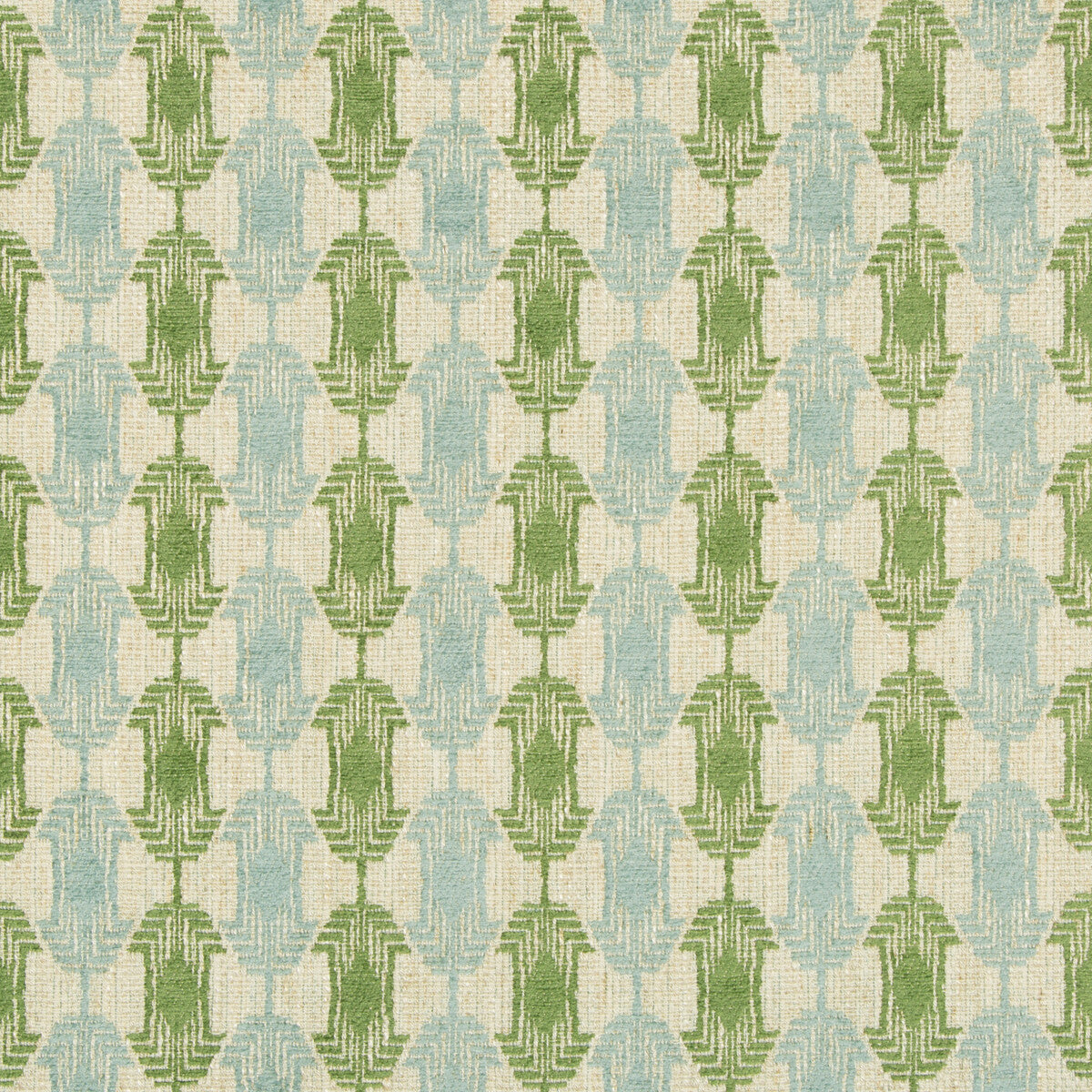 LEE JOFA MODERN GWF-3751.133.0 QUARTZ WEAVE AQUA GREEN Fabric - Eade's Wallpaper