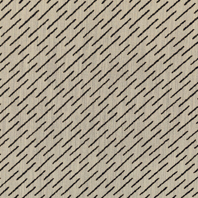LEE JOFA MODERN GWF-3759.816.0 ESKER WEAVE EBONY/IVORY Fabric - Eade's Wallpaper