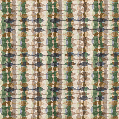 LEE JOFA MODERN GWF-3775.630.0 OVERTONE PRINT SPRUCE Fabric - Eade's Wallpaper
