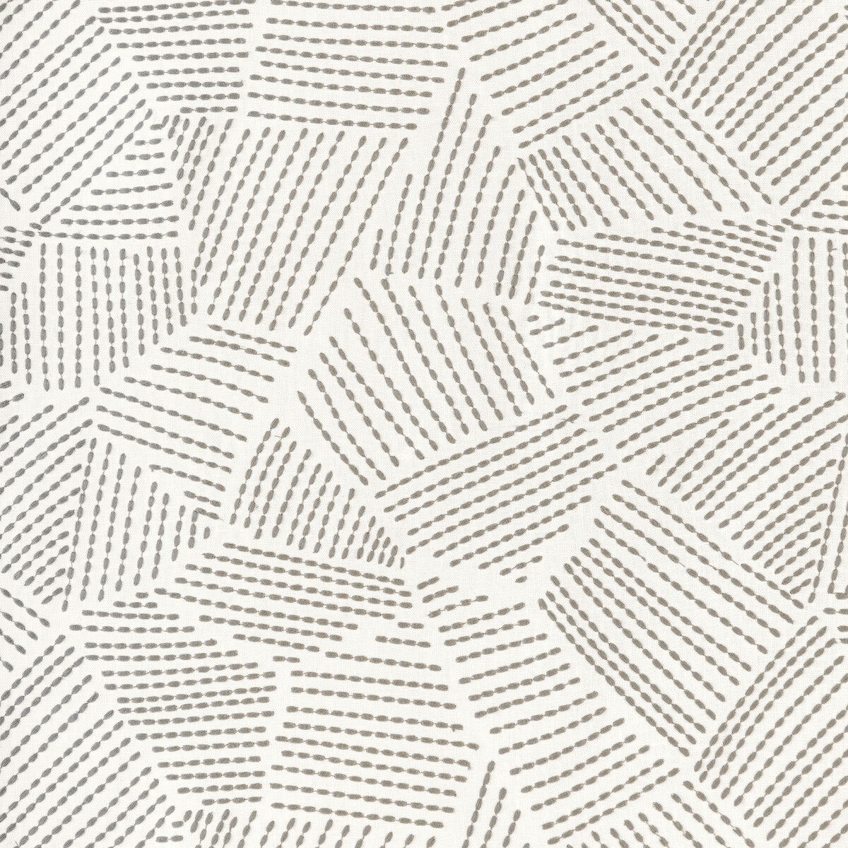 LEE JOFA MODERN GWF-3776.11.0 CHORD EMBROIDERY ASH Fabric - Eade's Wallpaper