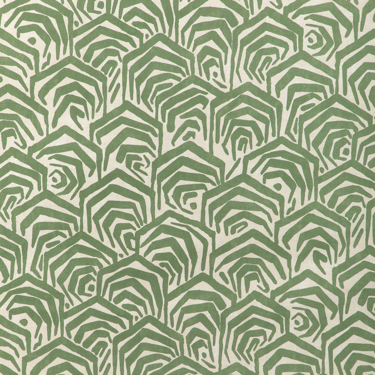 LEE JOFA MODERN GWF-3807.3.0 GREENE PRINT SPRUCE Fabric - Eade's Wallpaper
