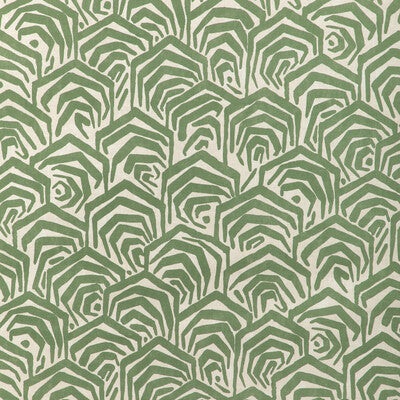 LEE JOFA MODERN GWF-3807.3.0 GREENE PRINT SPRUCE Fabric - Eade's Wallpaper