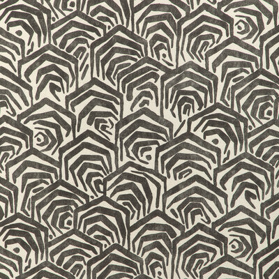 LEE JOFA MODERN GWF-3807.8.0 GREENE PRINT NOIR Fabric - Eade's Wallpaper