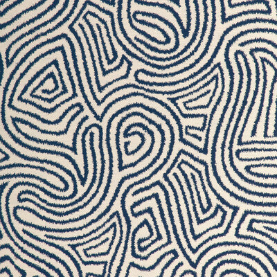 LEE JOFA MODERN GWF-3808.50.0 MERCER WEAVE NAVY Fabric - Eade's Wallpaper